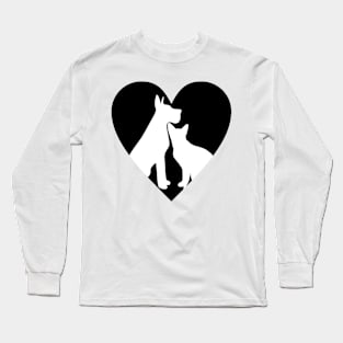 I Love Animals Long Sleeve T-Shirt